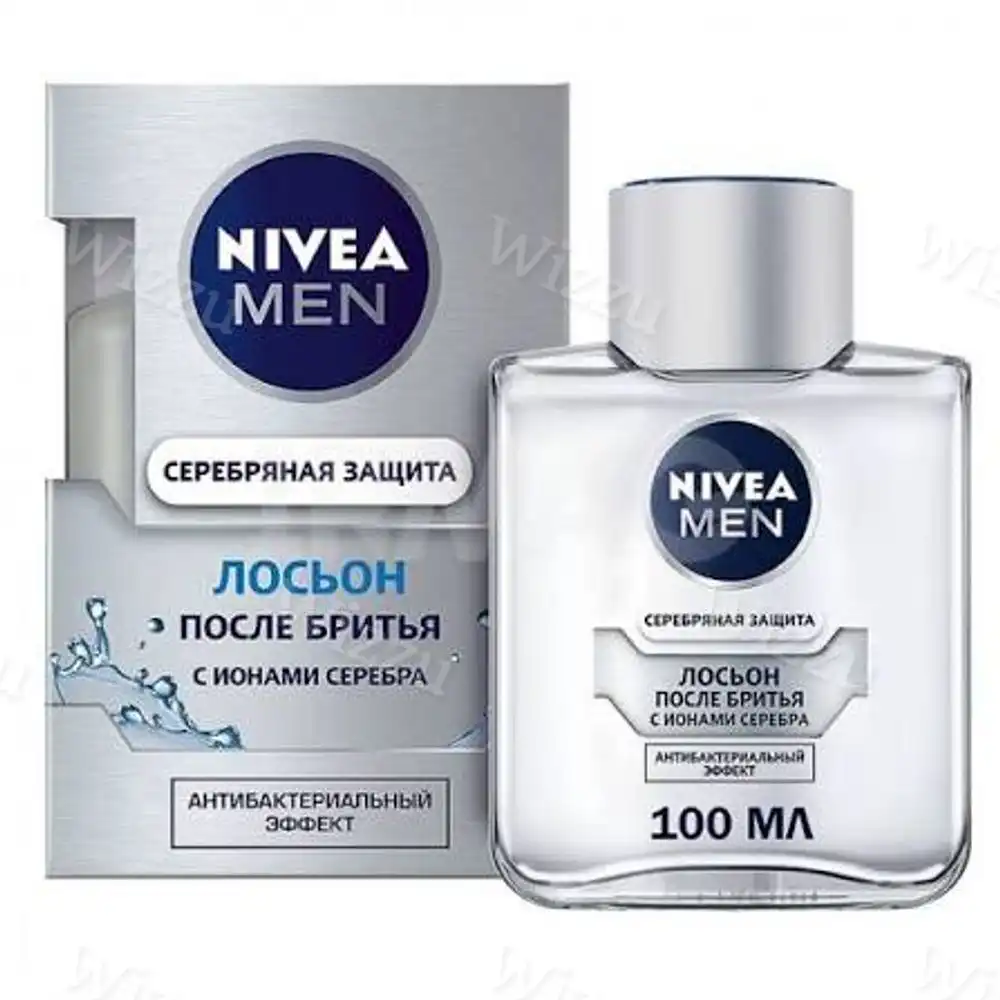 Лосьен после бритья Нивея Серебрянная Защита 100мл