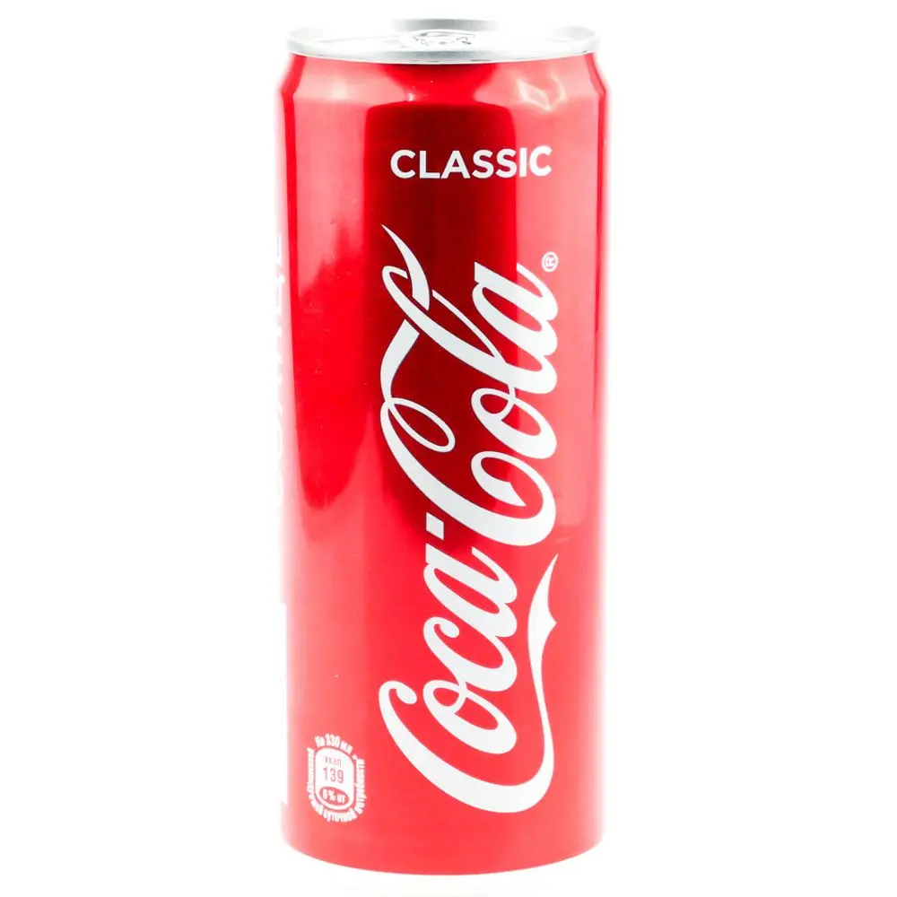 Напиток газированный Coca-Cola ж/б, 0.33л