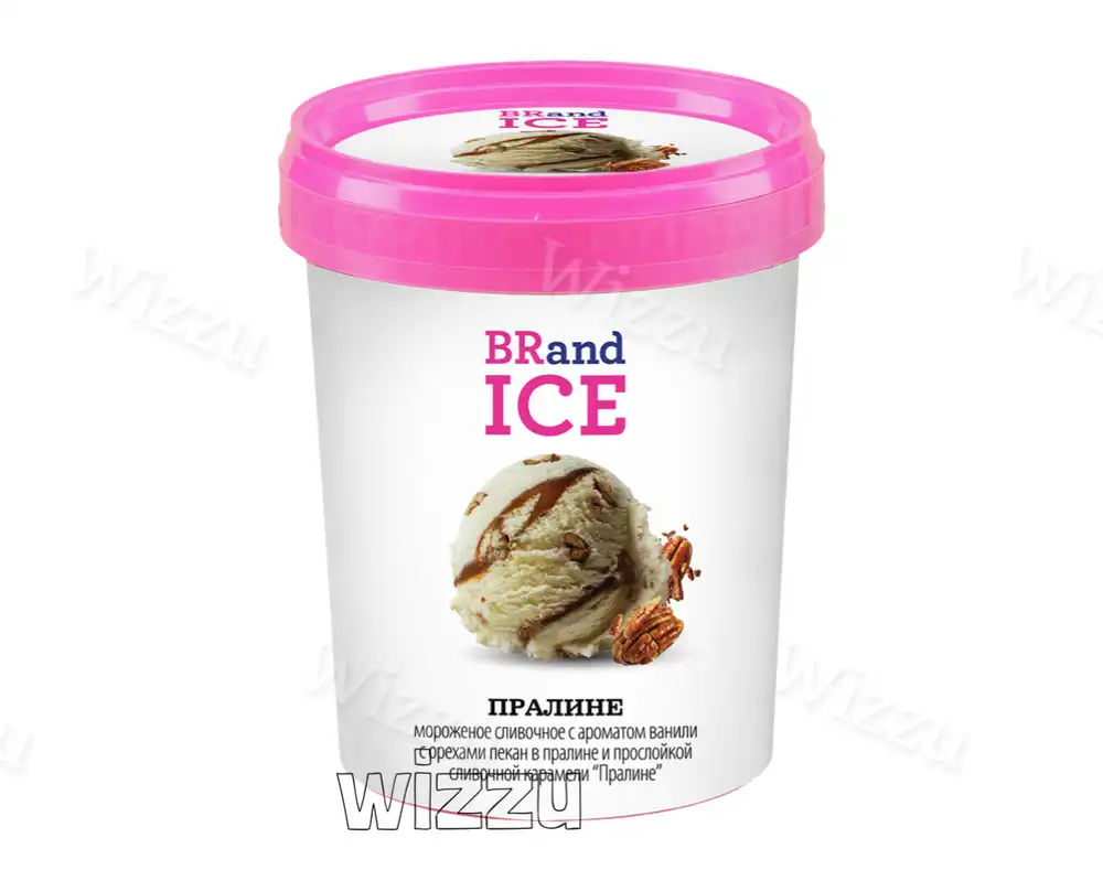 Мороженое ICE Brand Кварты Парлине 600гр