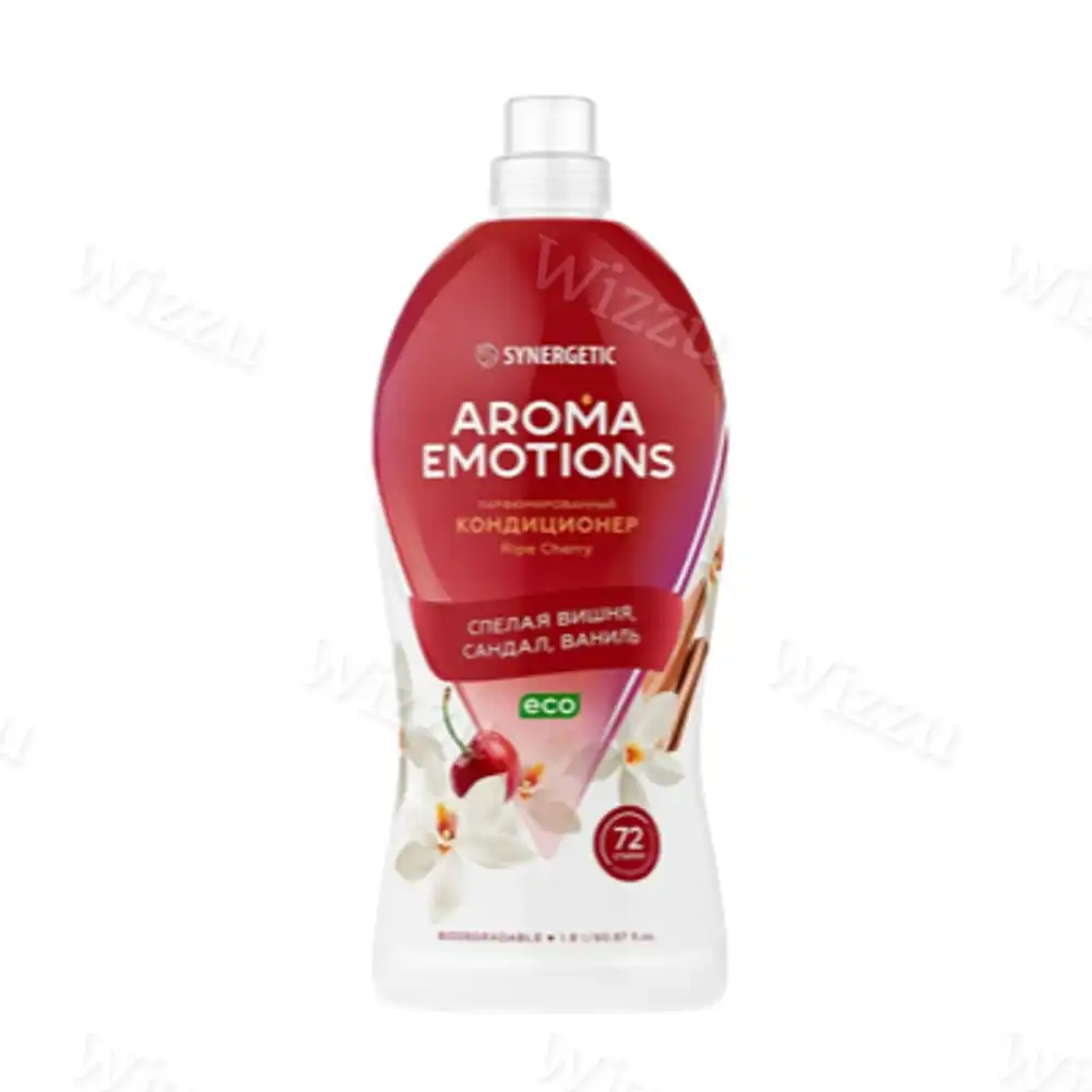 Кондиционер парфюмиров."Synergetic" Aroma Emotions (спелая вишня-сандал-ваниль) 1,8л