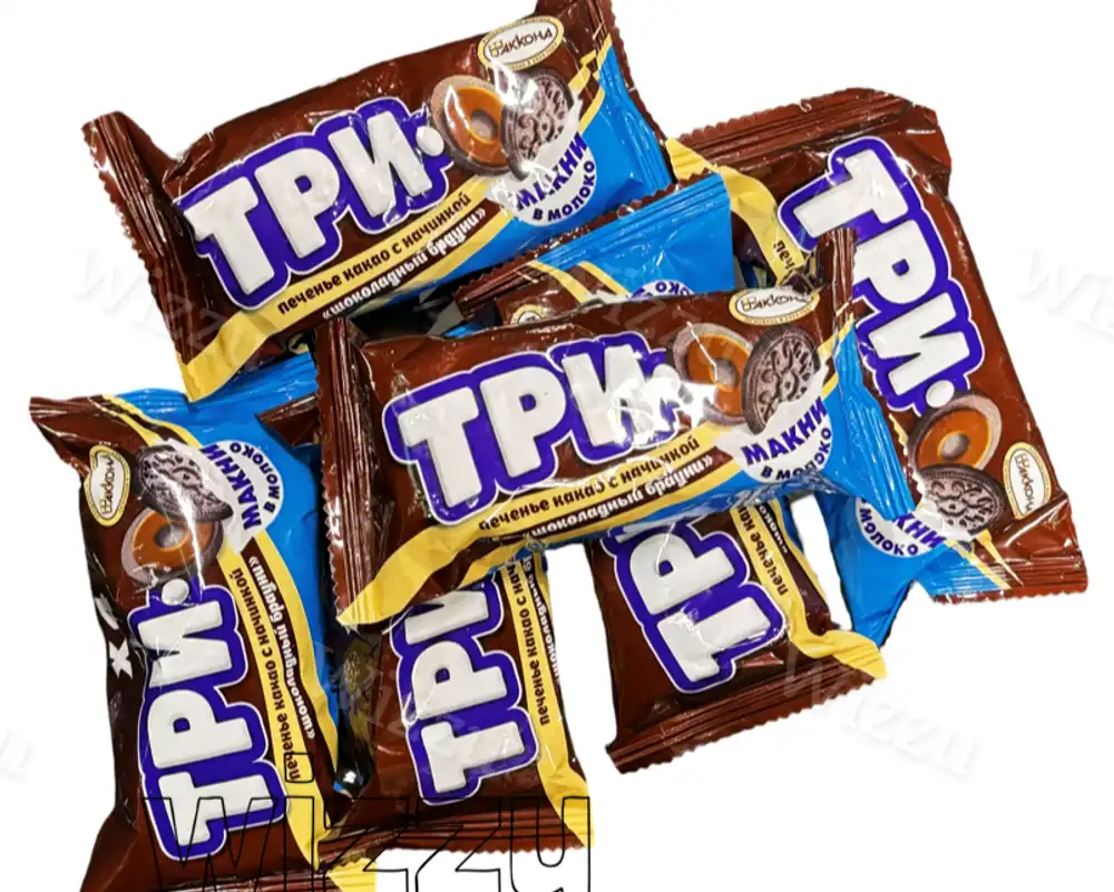 Печенье "Трио" Шоколадный Брауни кг