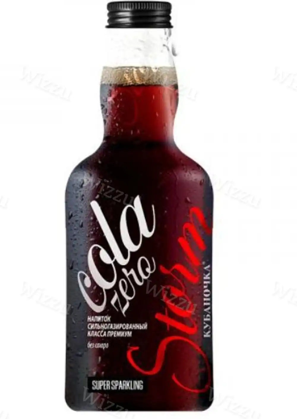 Напиток Кола Кубаночка Шторм Без Сахара сткл.0,5л