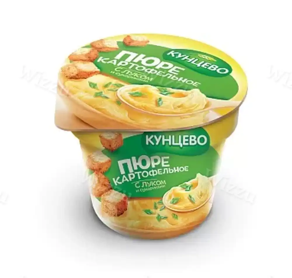 Пюре картофельное Кунцево с луком и сухариками 40г