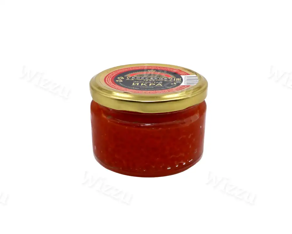 Зернистая Икра Лосося "Корсаков" 200гр ст/б