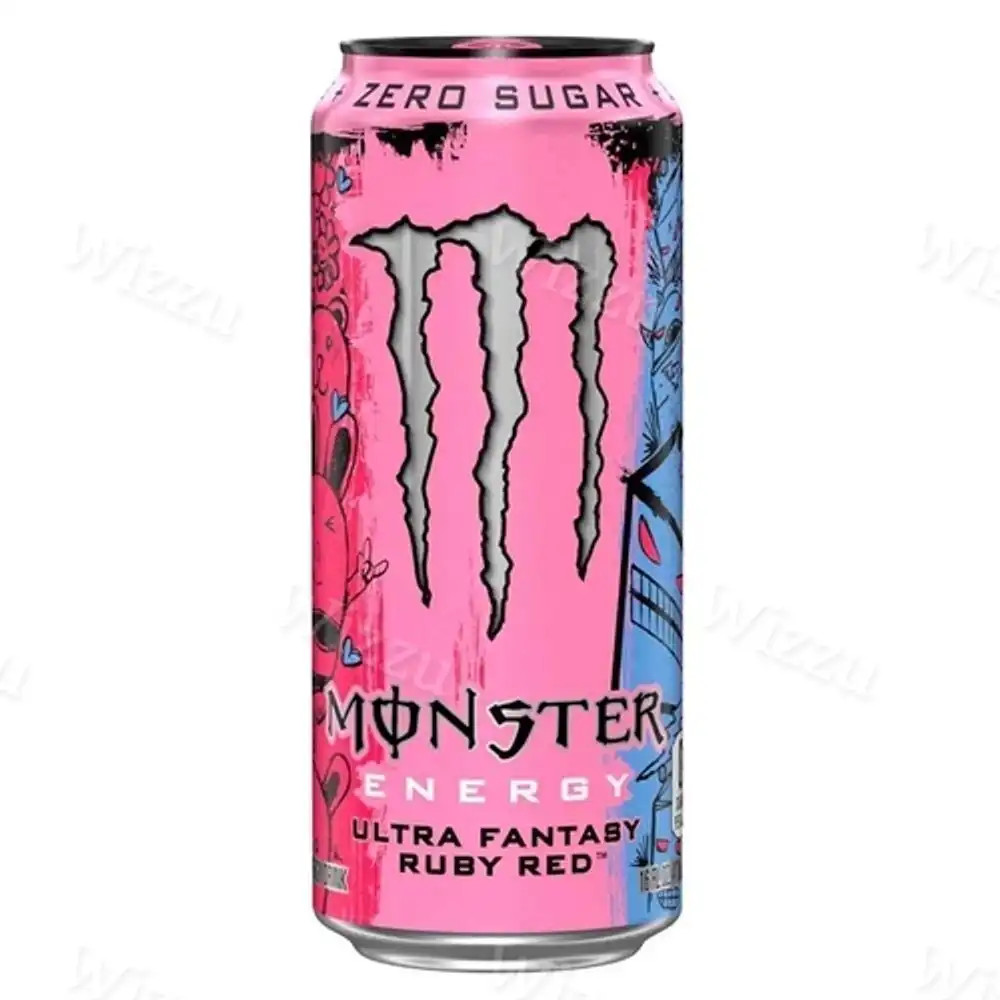 Напиток энергетический "Monster" Ultra Fantasy Ruby Red 500мл