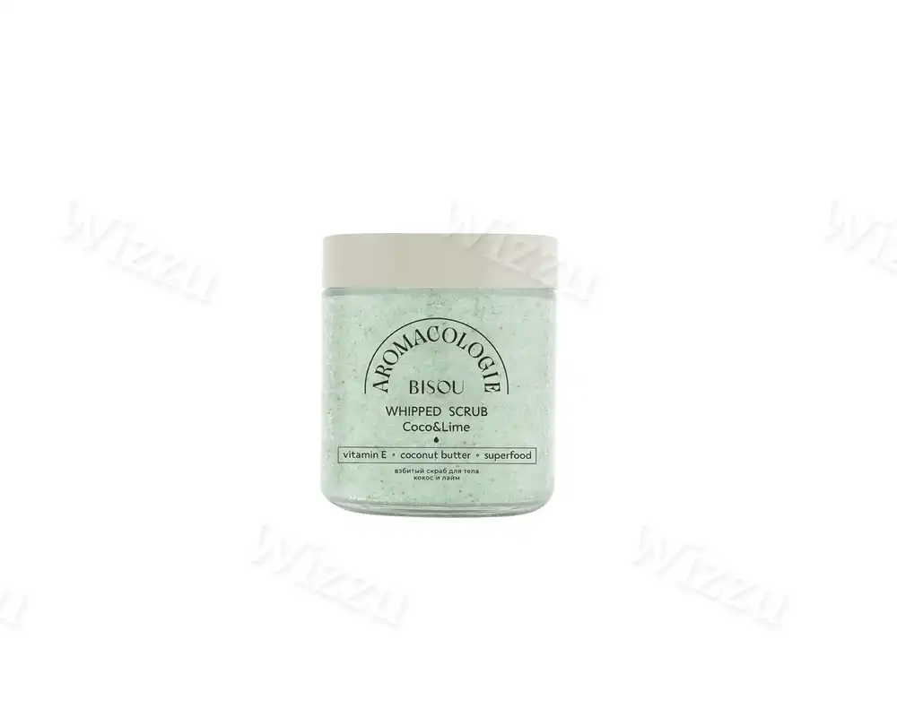 Скраб  для тела BISOU взбитый кокос лайм