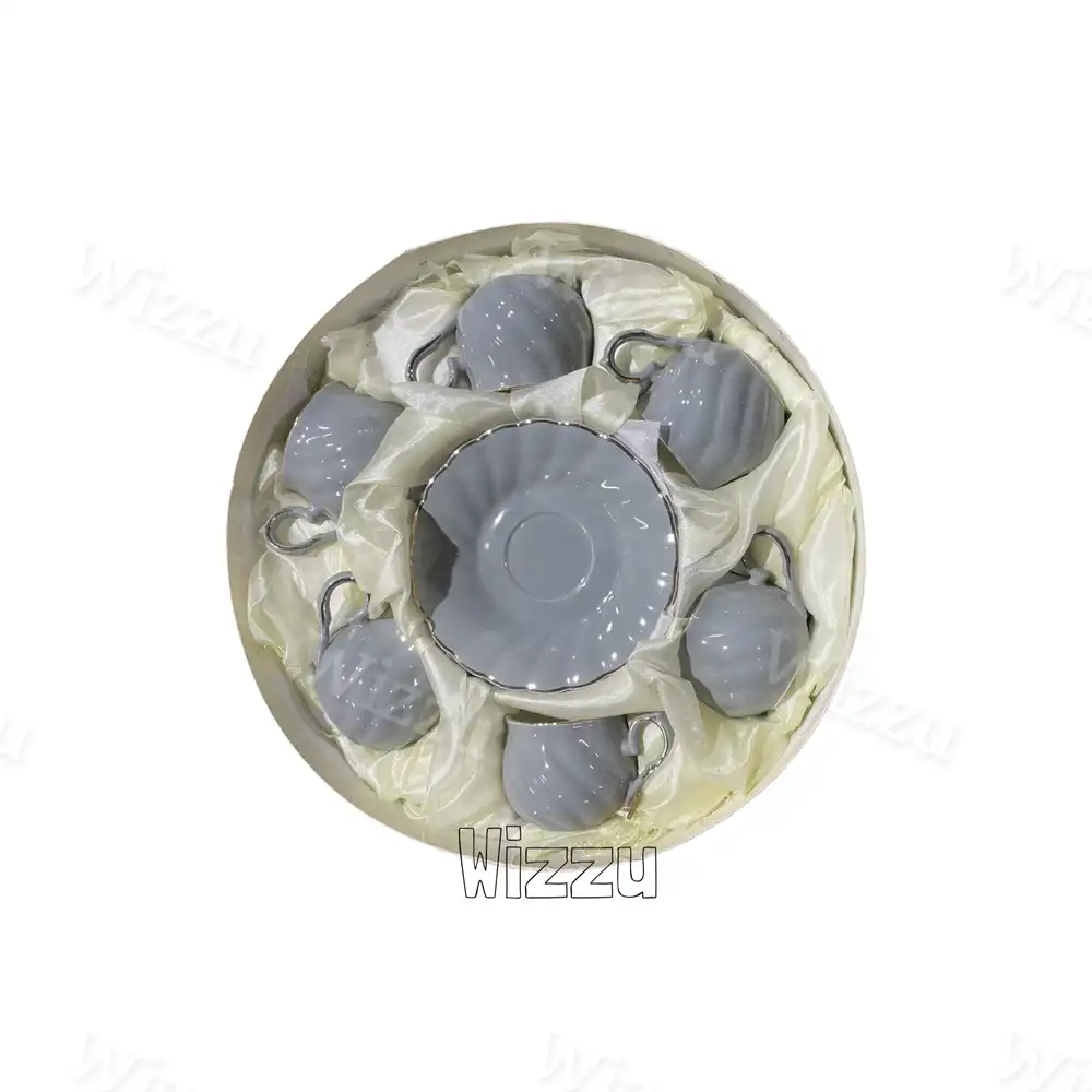 Чайный Набор 12пр (240мл) Серый х8