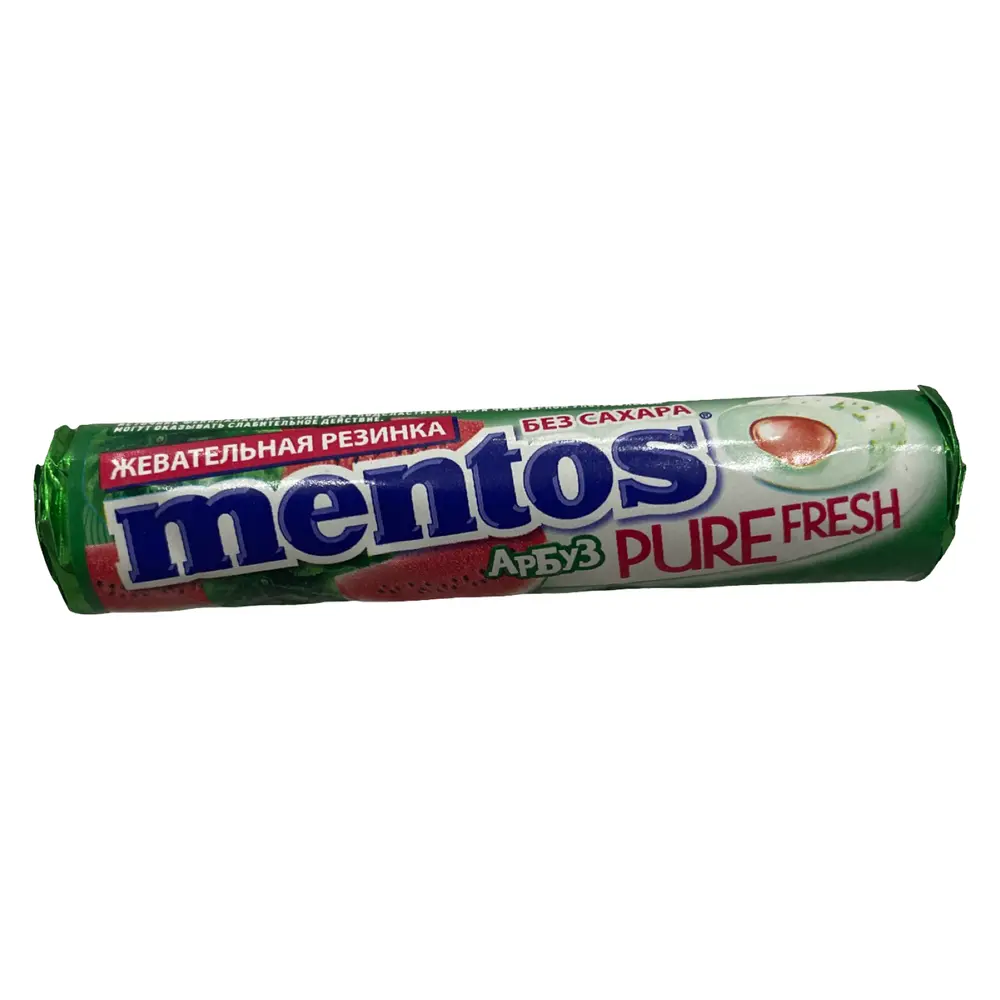 Жевательная резинка "Mentos" вкус Арбуз 15,5гр