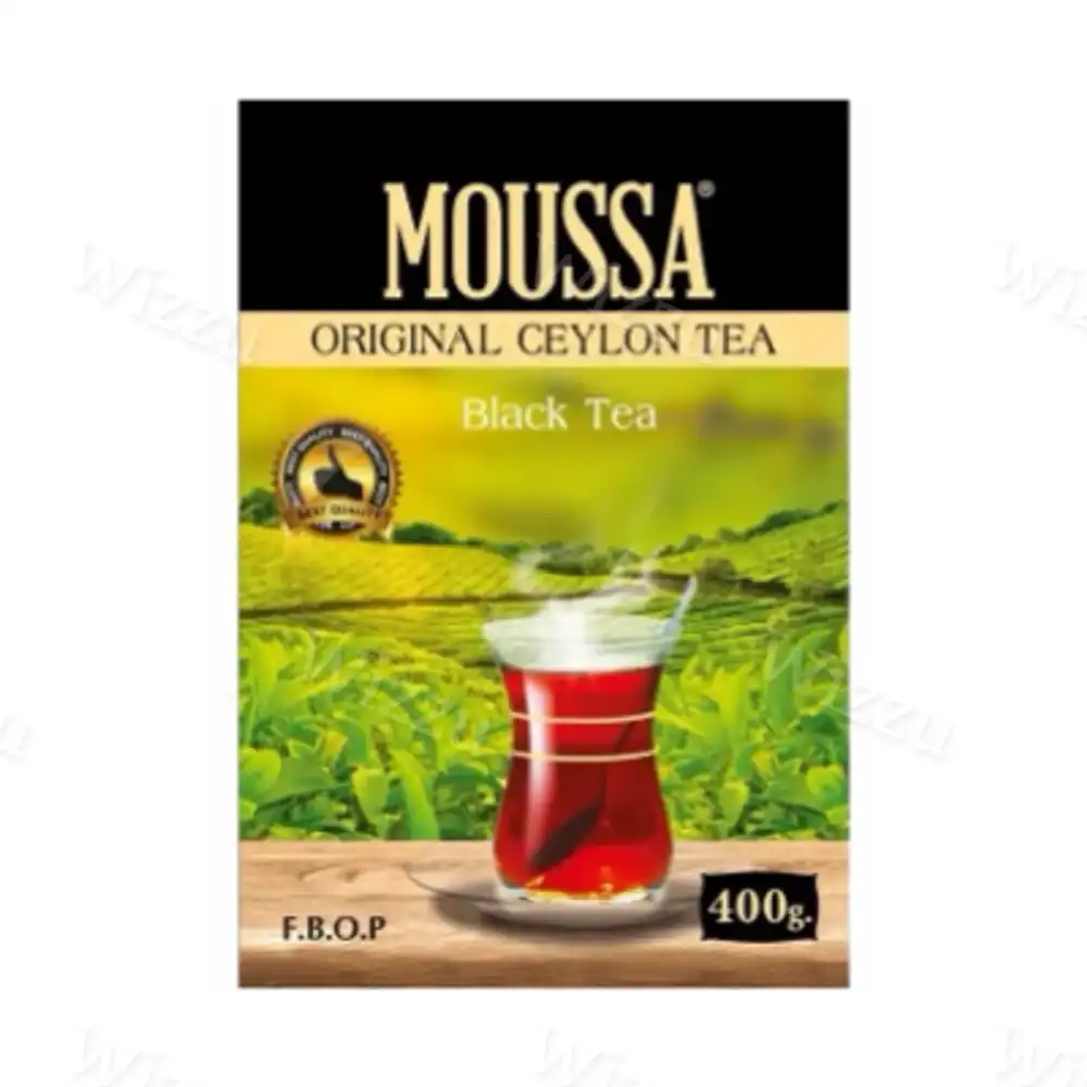 Чай “MOUSSA” черный цейлон 400г, шт