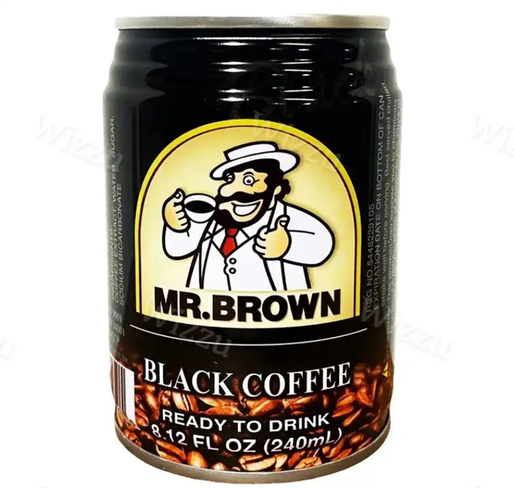 Кофейный Напиток Mr Brown Black Coffee жб 240мл