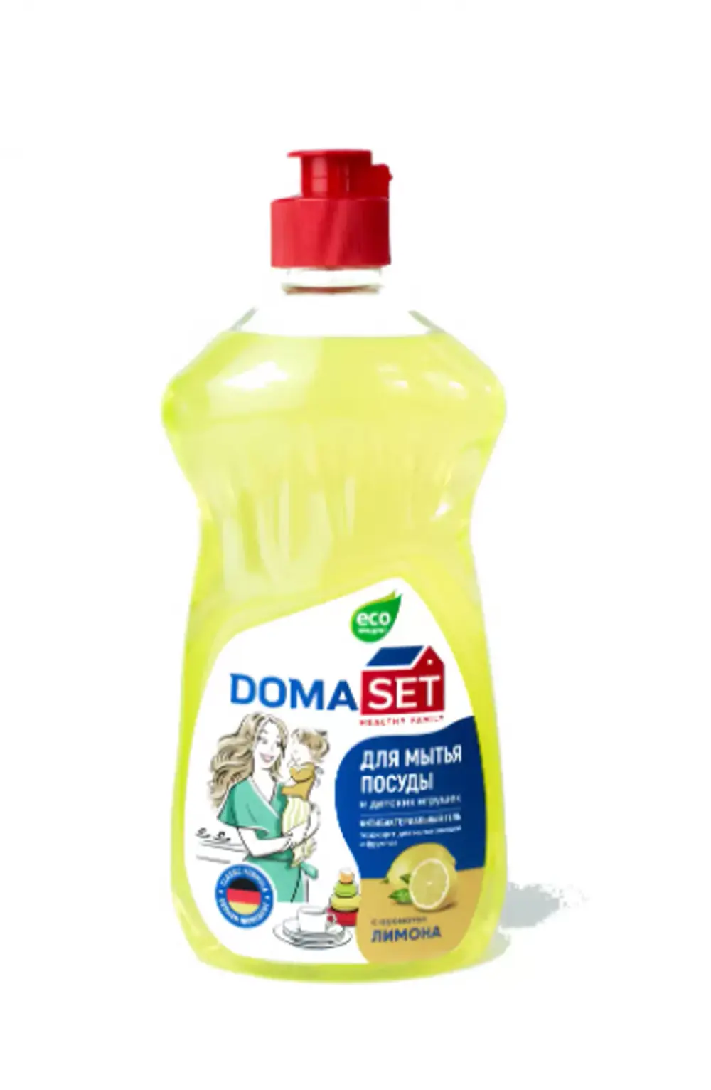 для мытья посуды и игрушек DomaSET 450мл