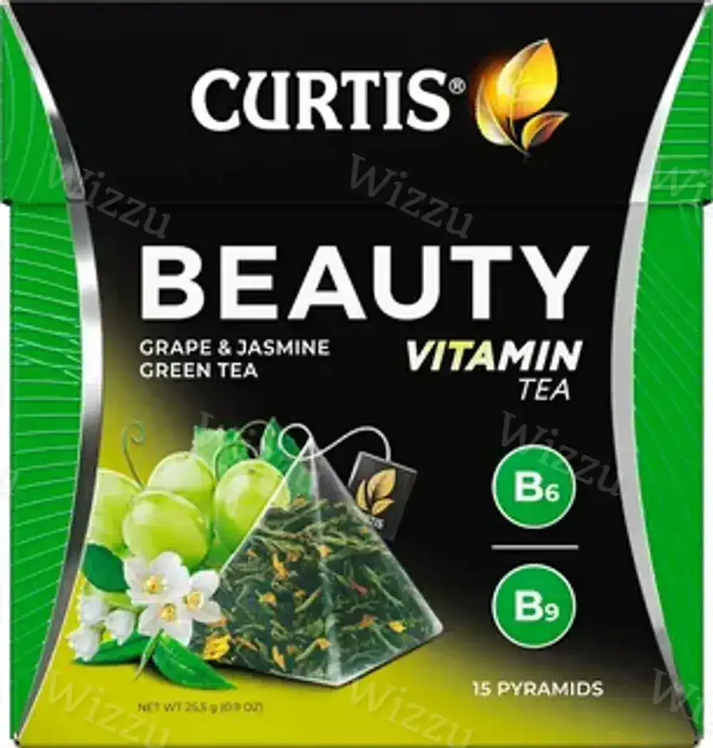 Чай зеленый Curtis Beauty 25,5гр 15пакет.