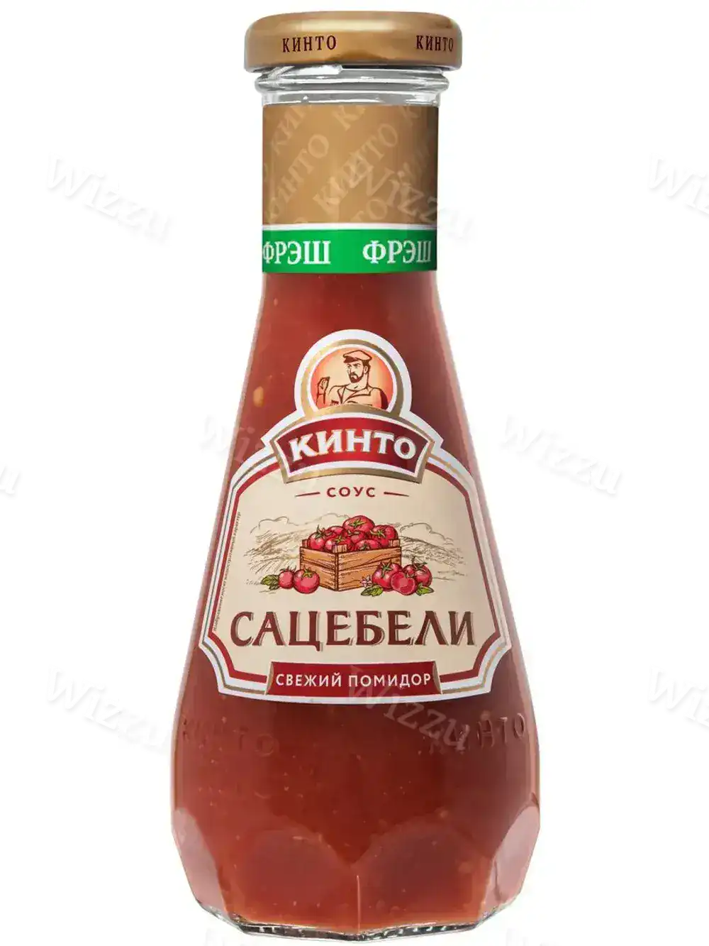 Соус томатный Кинто Сацебели свежий помидор 305г