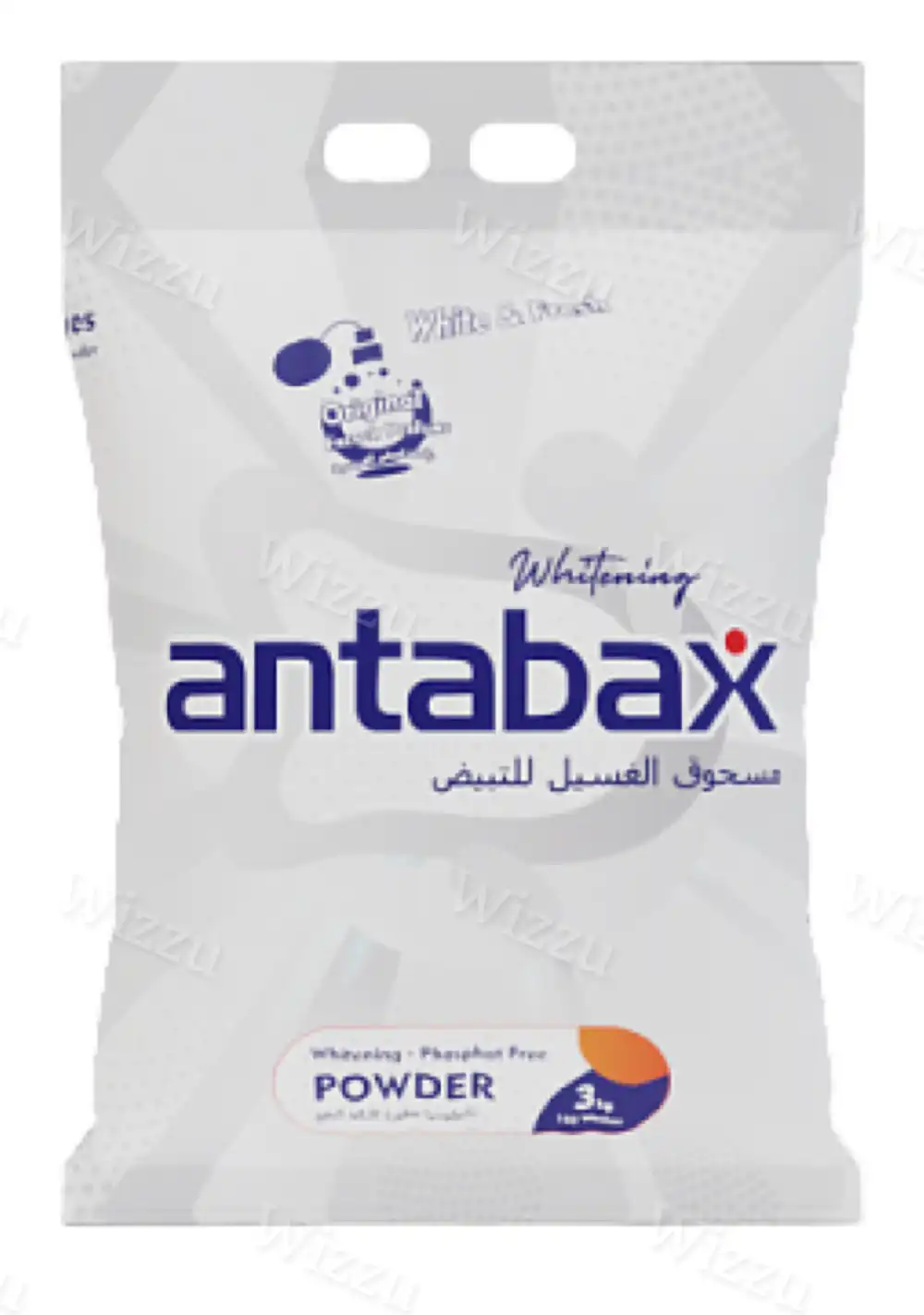 Антабакс Премиум Отбеливающий Стиральный Порошок для белого 3кг