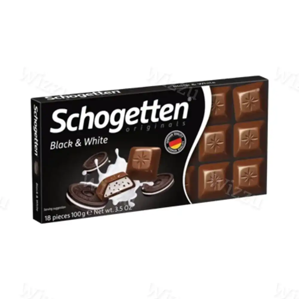 Шоколад Schogetten молоч.Black&White 100гр