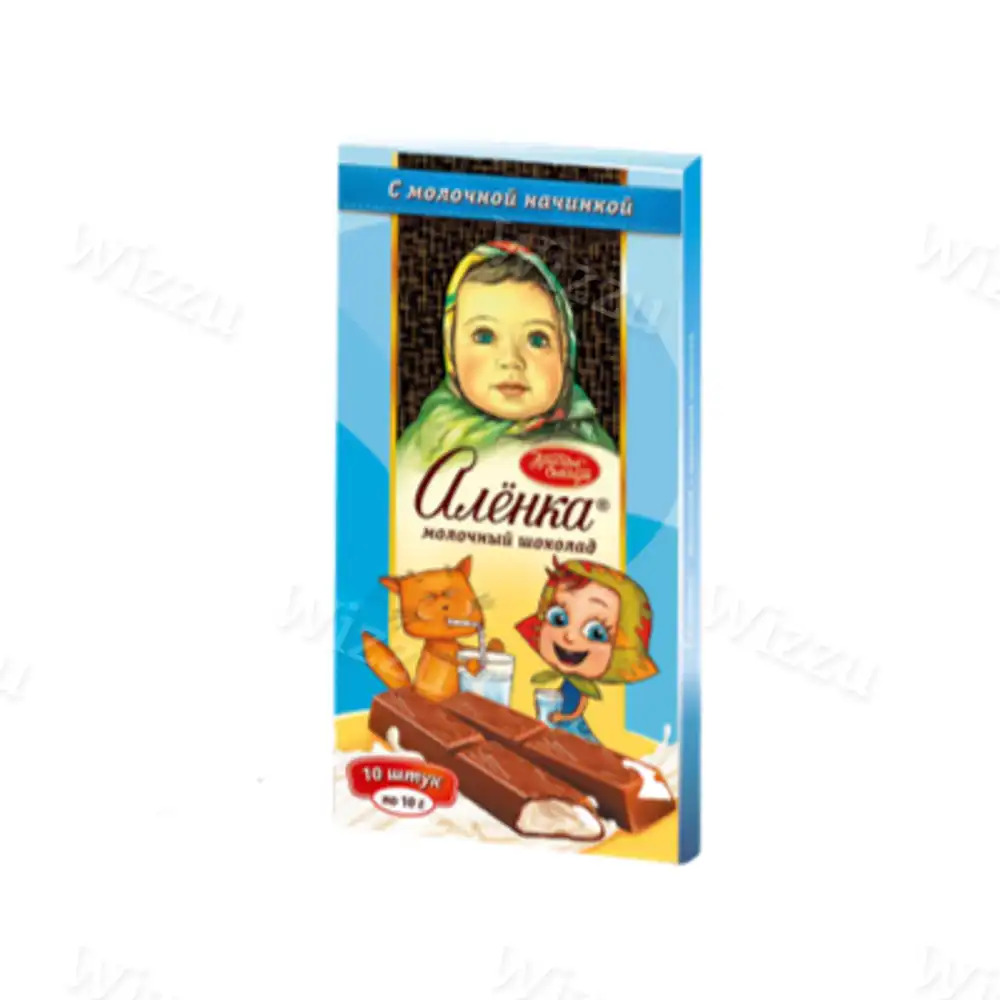 Шоколад Аленка в стиках молочная 100г, шт