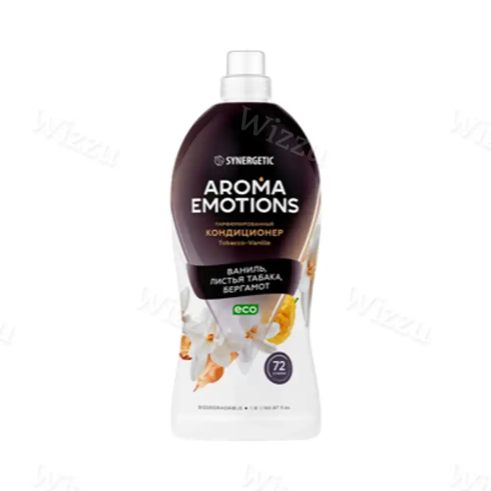 Кондиционер парфюмиров."Synergetic" Aroma Emotions (Ваниль-листья табака-бергамот) 1,8л
