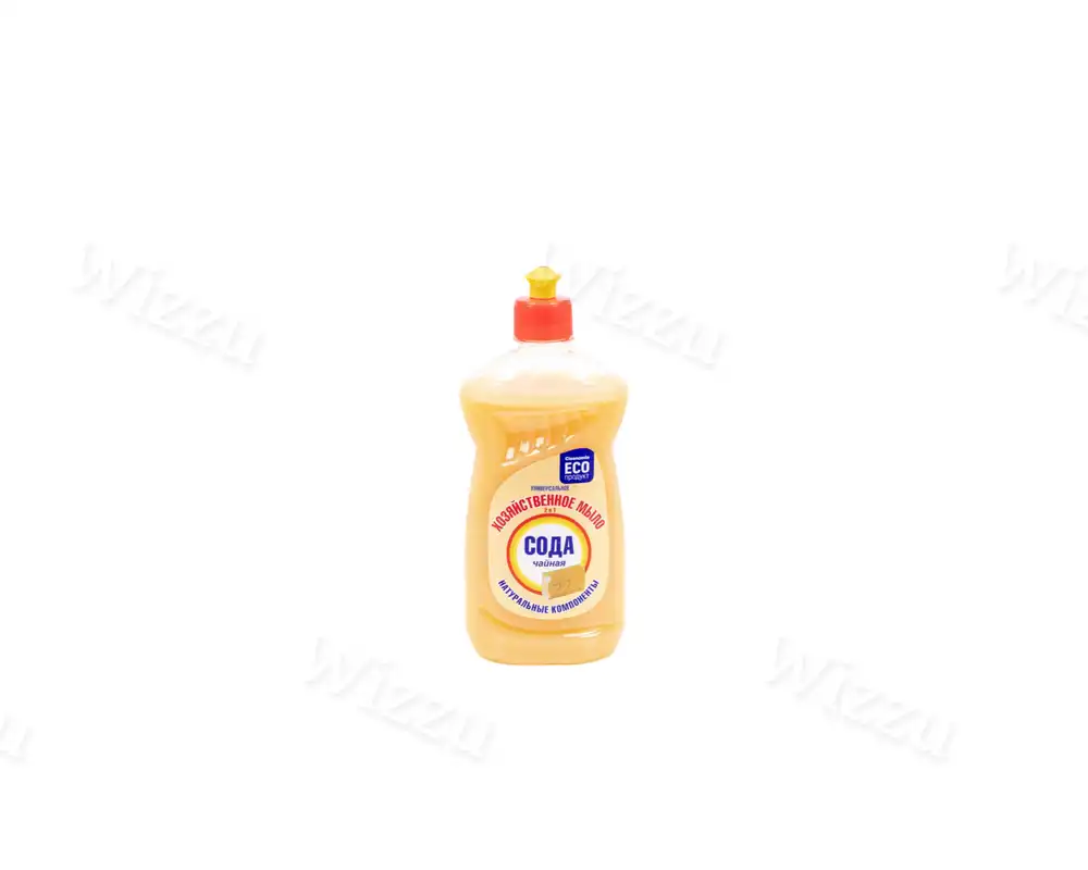 Мыло Хозяйственное CLEANOMIA Сода Чайная жидкое 0,45 л