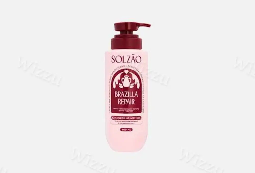 Бальзам для сухих и тусклых волос "Solzao" 400мл