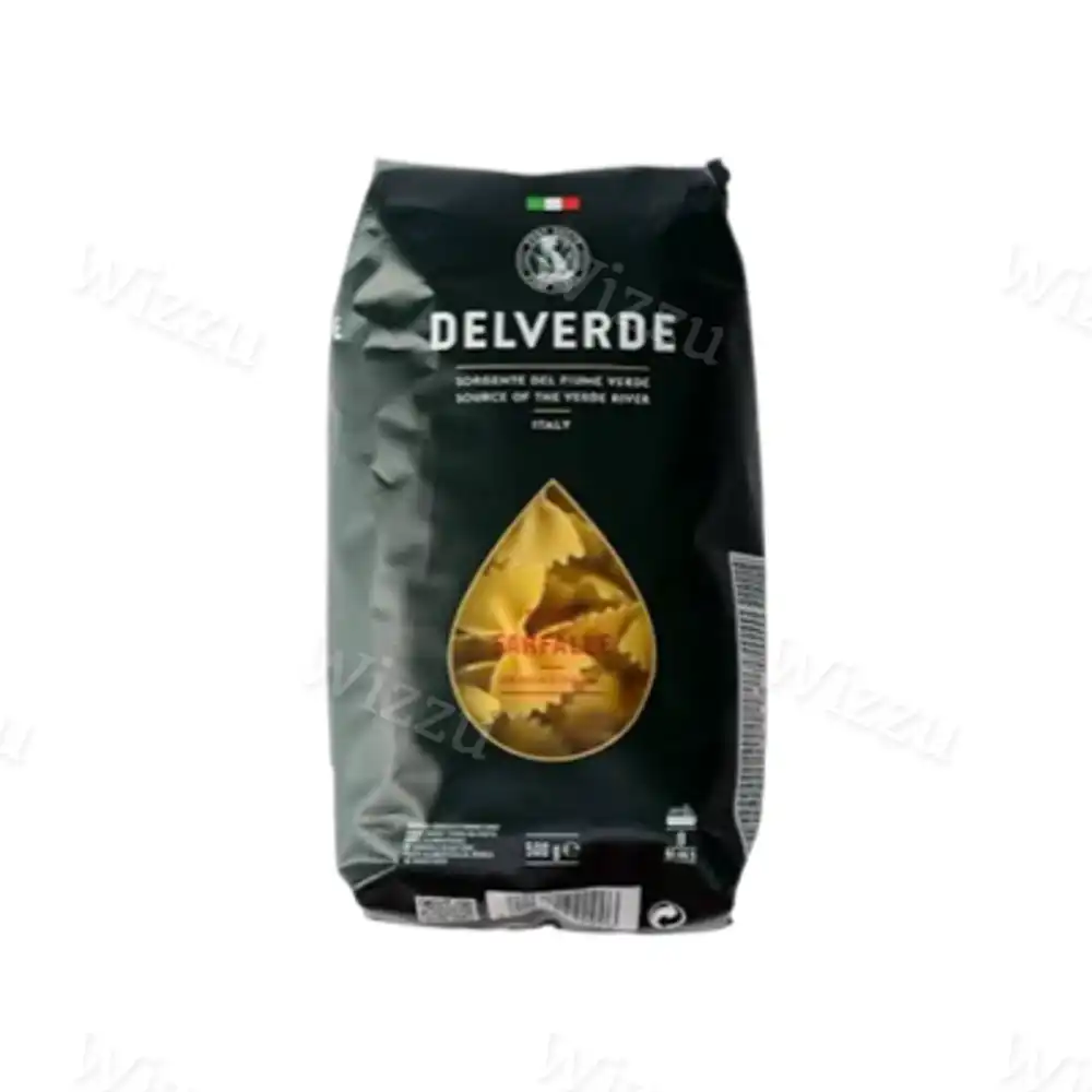 222 "Del Verde " Макаронные изделия Farfalle Бантики, 500г