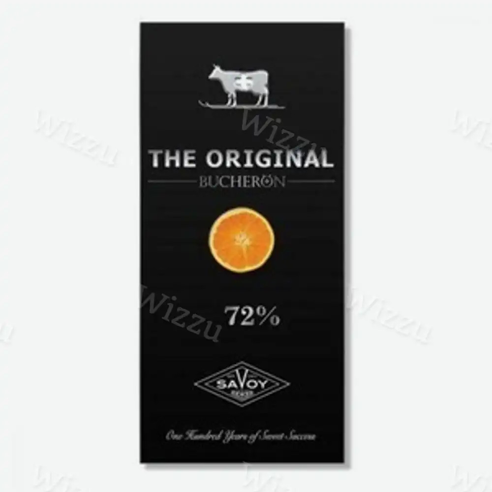 Шоколад "Bucheron" Горький 72% с Апельсином The Original 90г