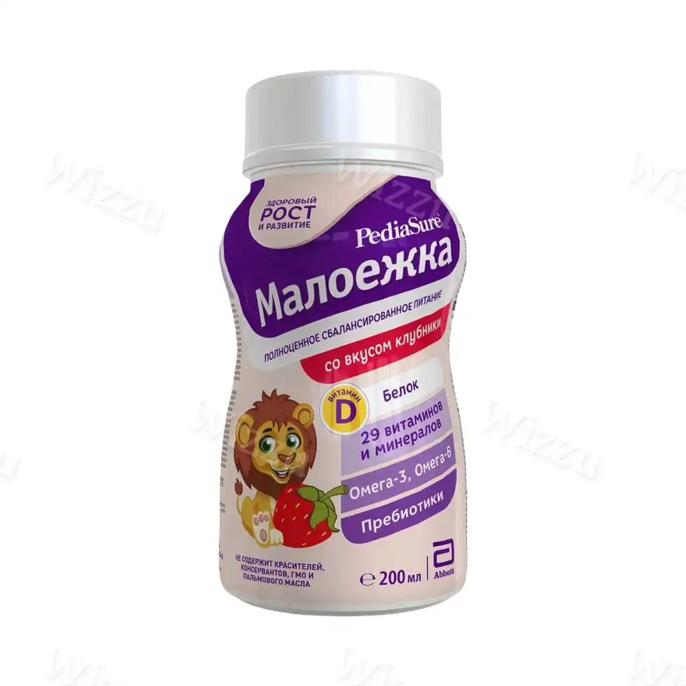 Симилак Малоежка со вкусом Клубники 200мл