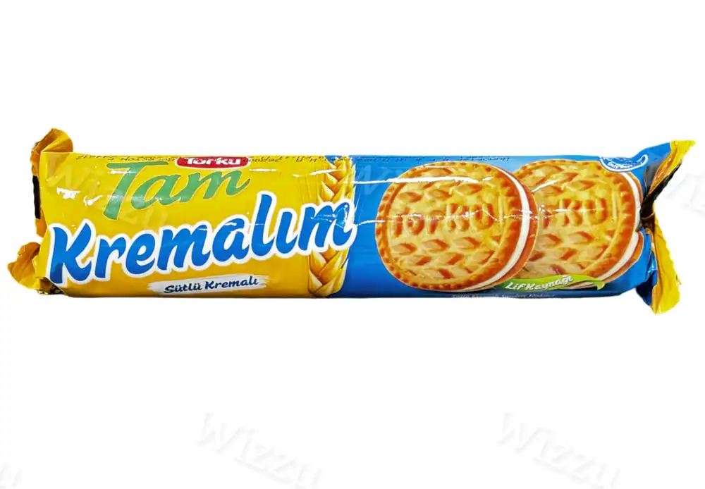 Печенье TORKU ТАМ Овсяное Печенье с молочным сливочным кремом 83гр