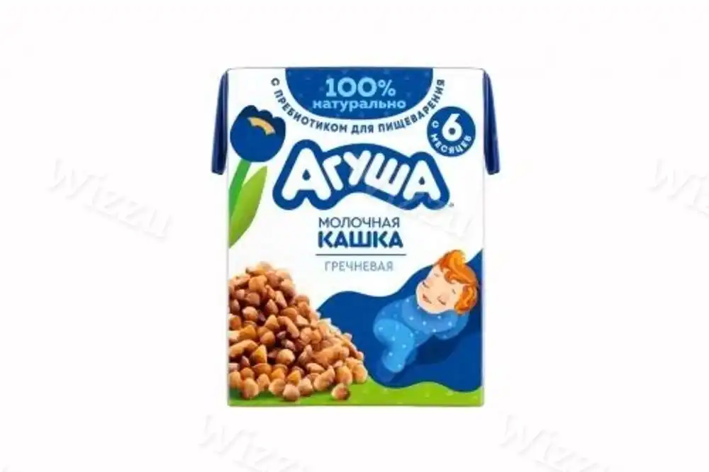 Каша "Агуша" Засыпай-ка молоч гречневая 2,5% 200г, шт