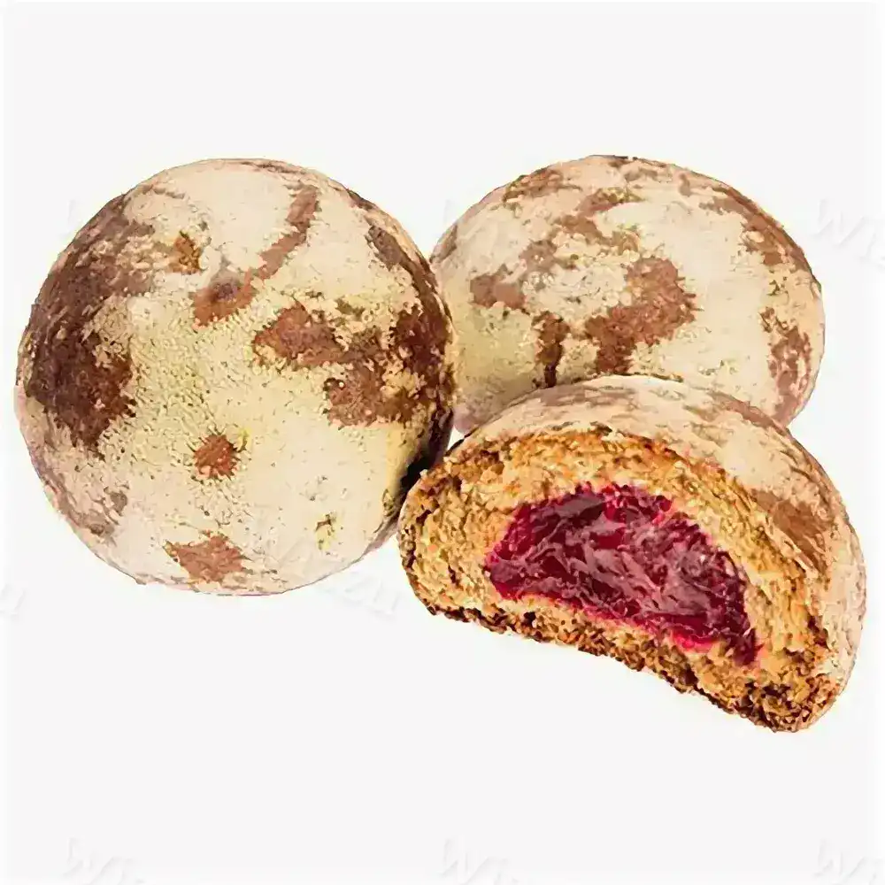 Пряники заварные Вишневый Мусс с нач.глаз.3кг вес