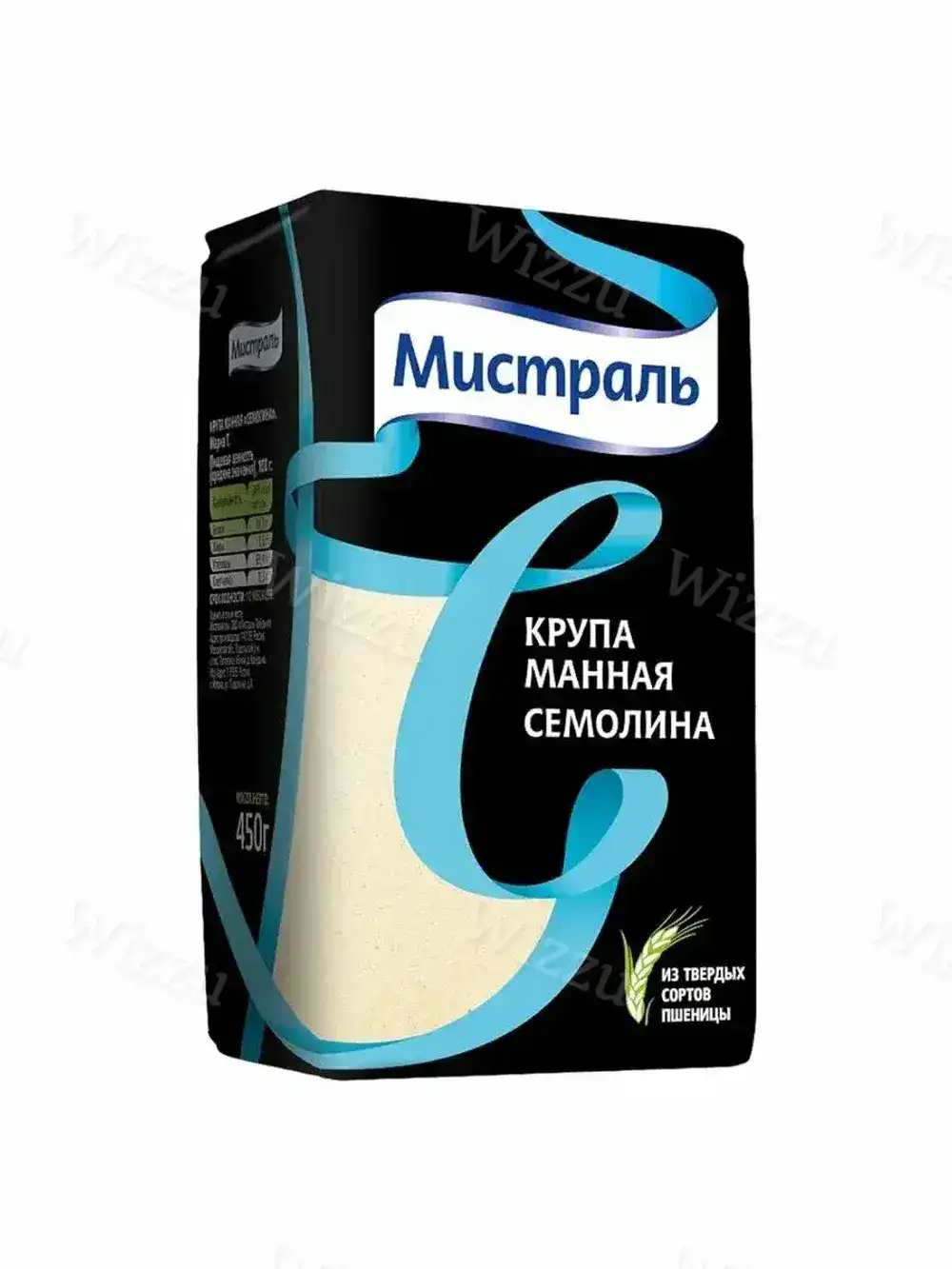 Крупа Мистраль манная Семолина 450г, шт
