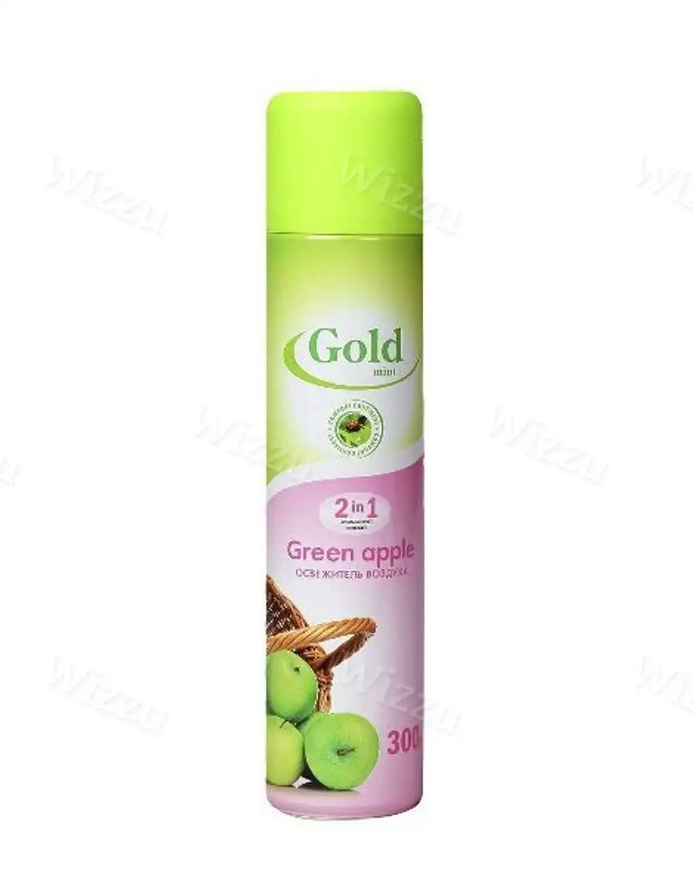 Освежитель воздуха GOLD WIND 300мл Green Apple
