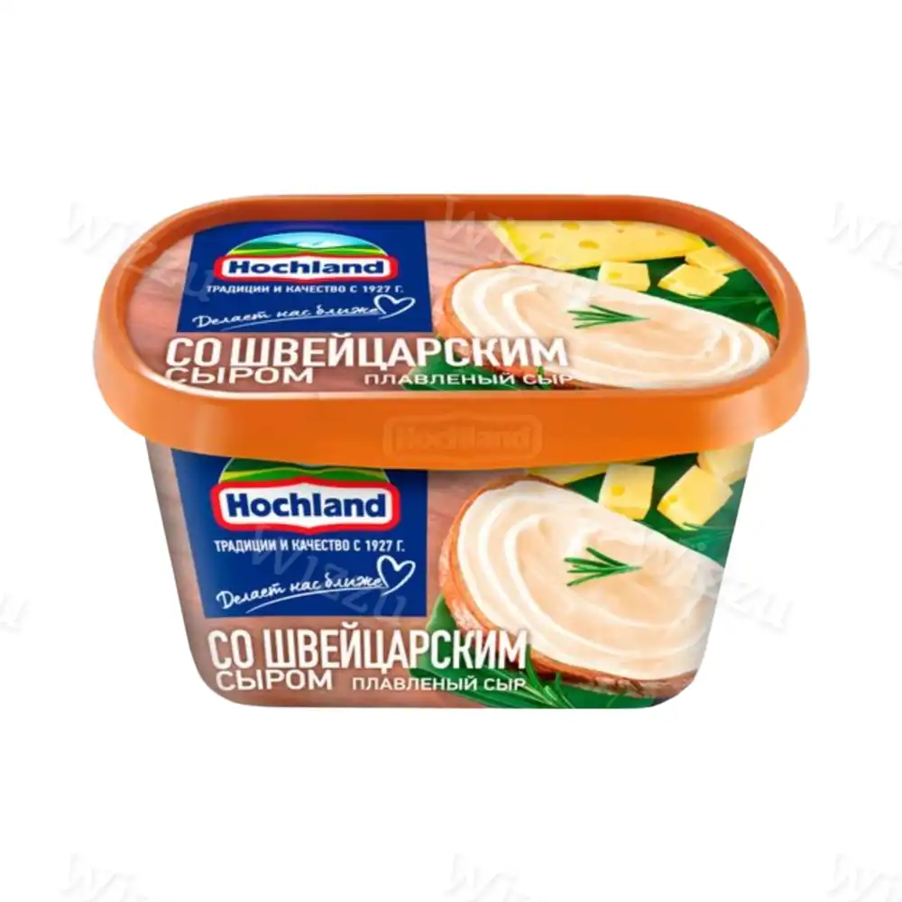 Сыр плавленый Хохланд 400г со Швейцарским сыром, шт