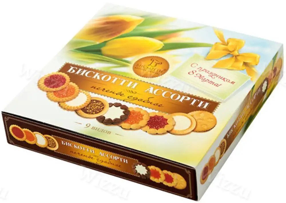 Печенье сдобное Assorted Biscuits Ассорти 9 видов 345гр