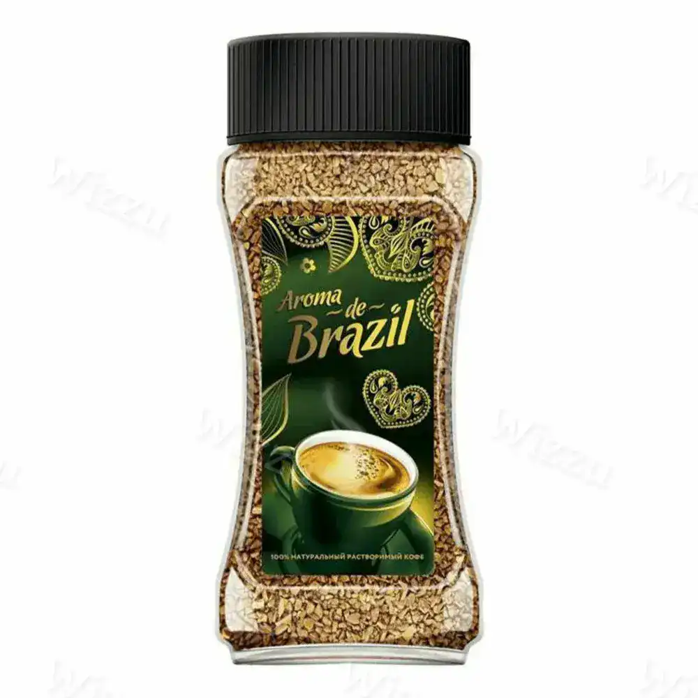 Кофе растворимый Aroma de Brazil стекло 95гр