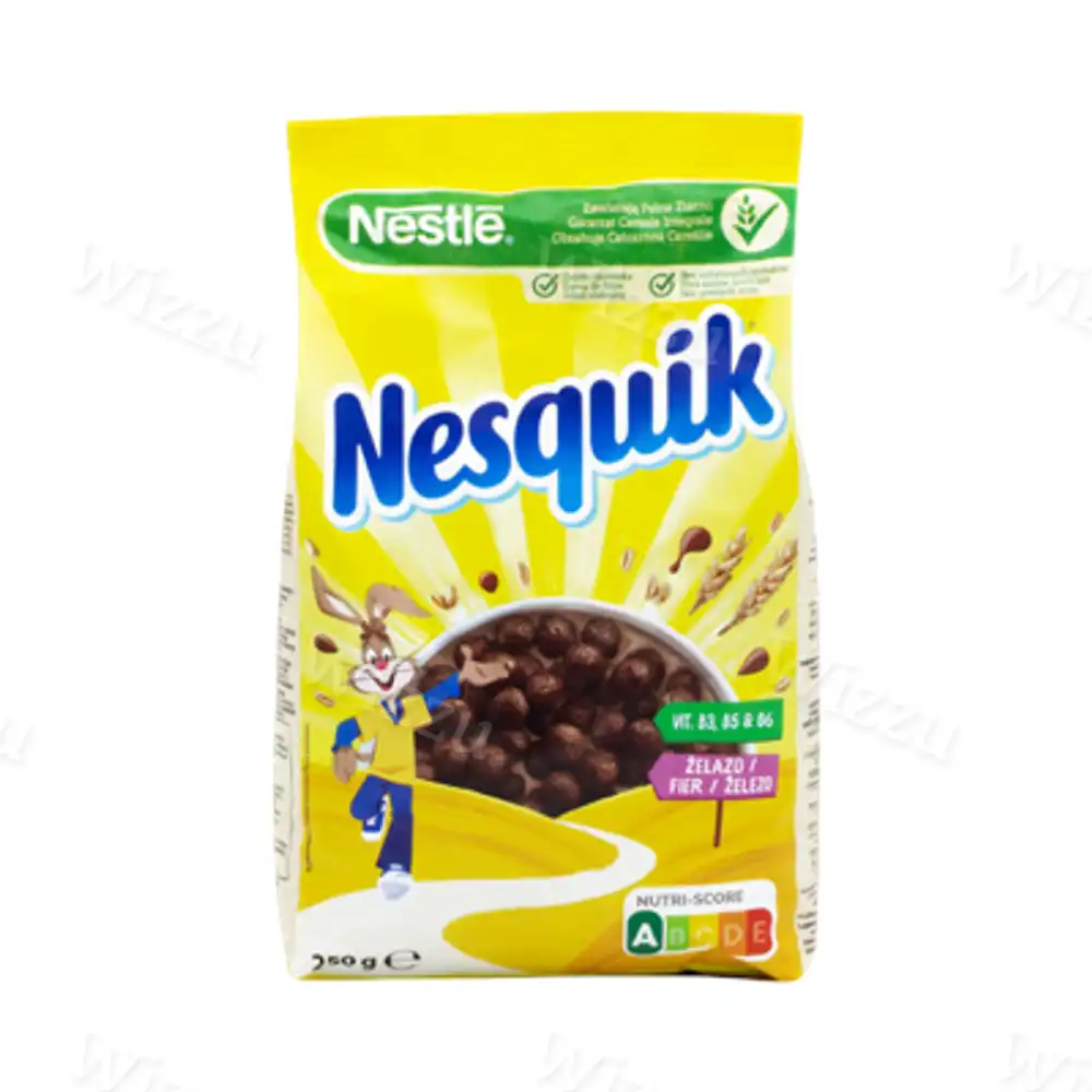 Готовый завтрак Nesquik 250г Шоколадные шарики, шт