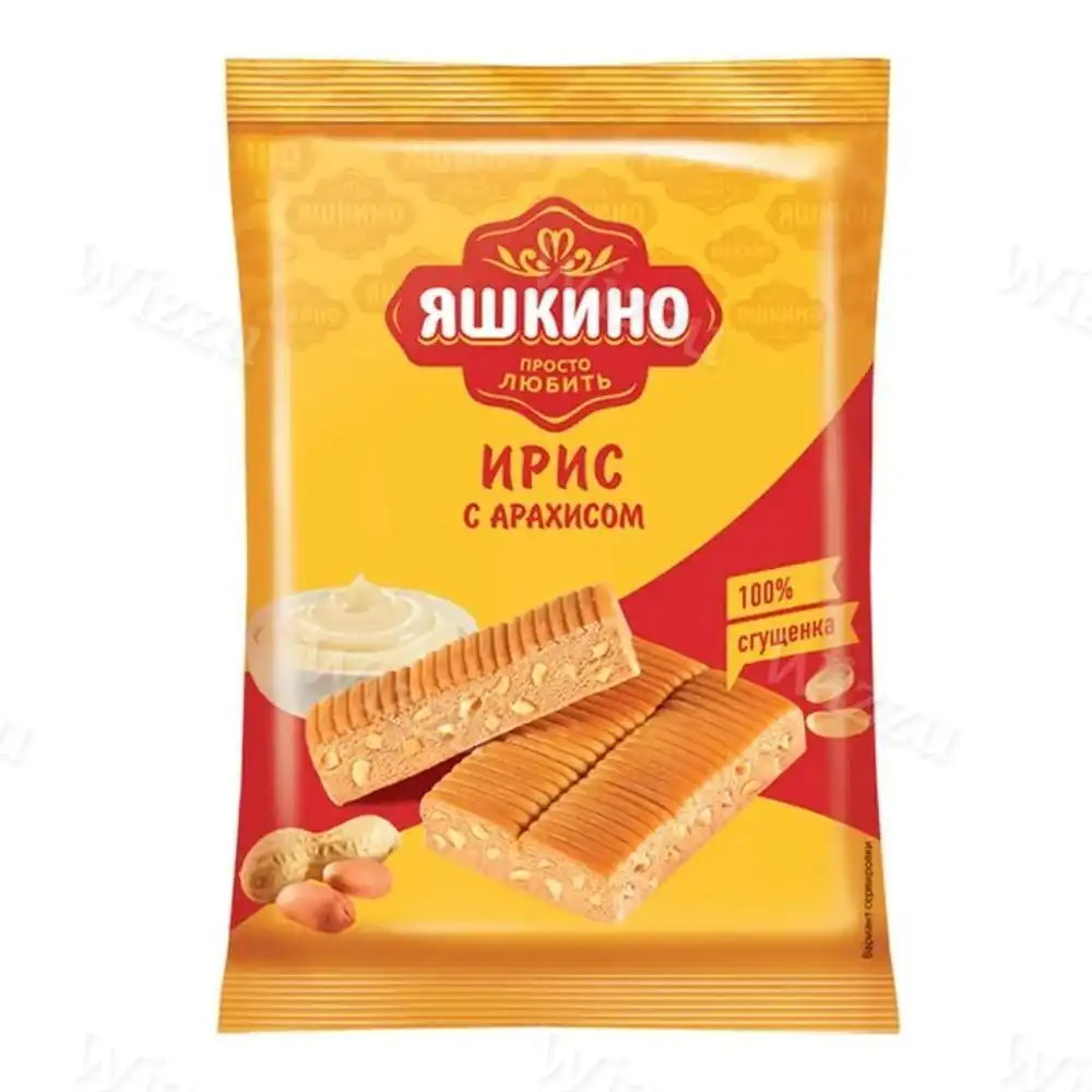 Ирис Яшкино с арахисом 140гр