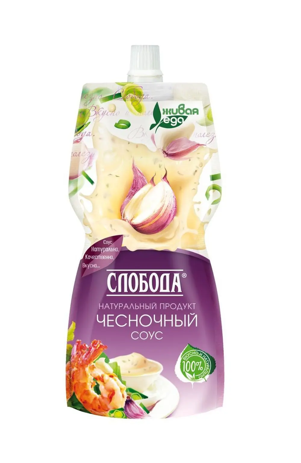 Соус Слобода Чесночный 0.22л