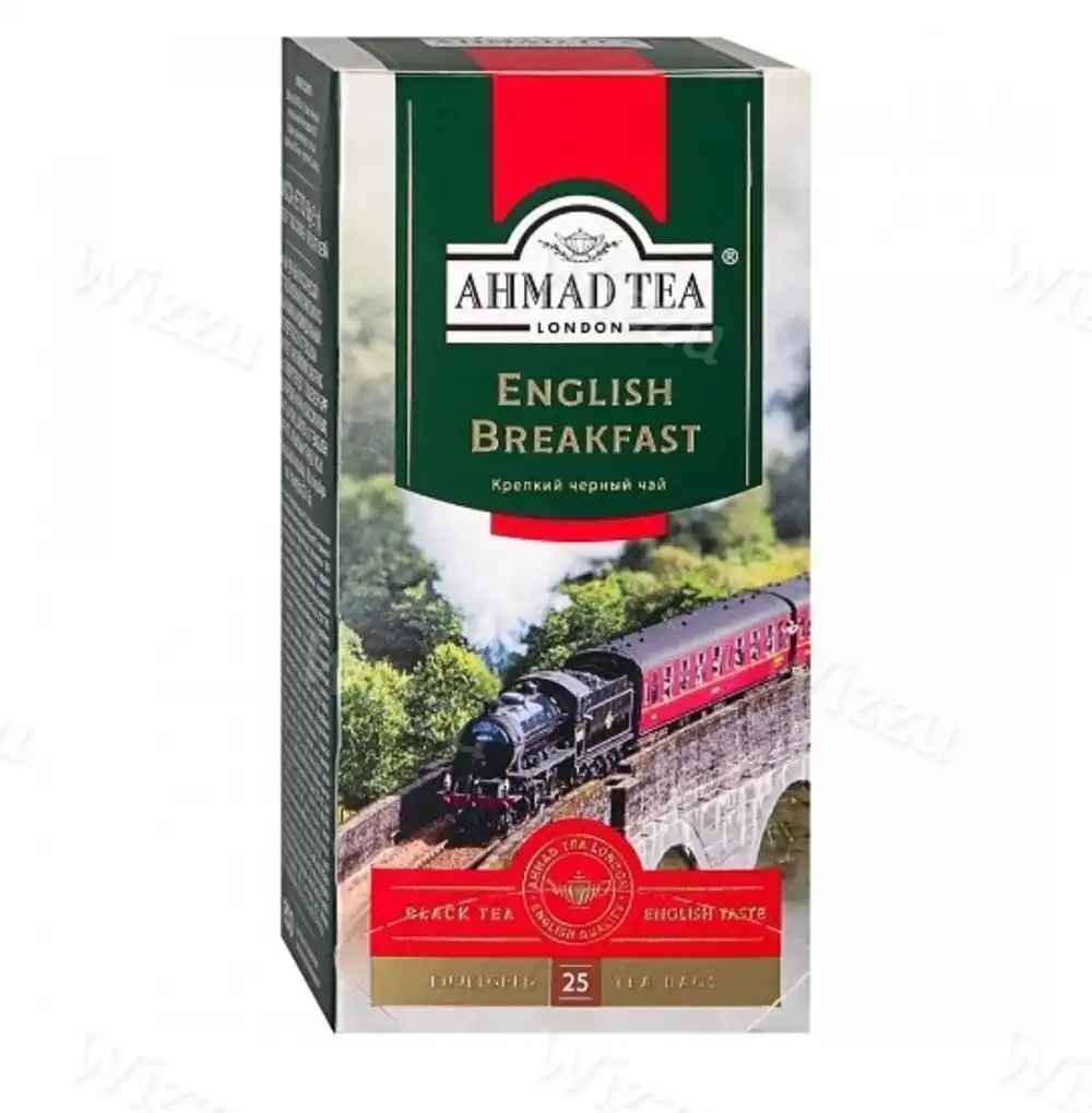 Чай "Ahmad Теа" English Breakfast крепкий черный чай в конв.25шт