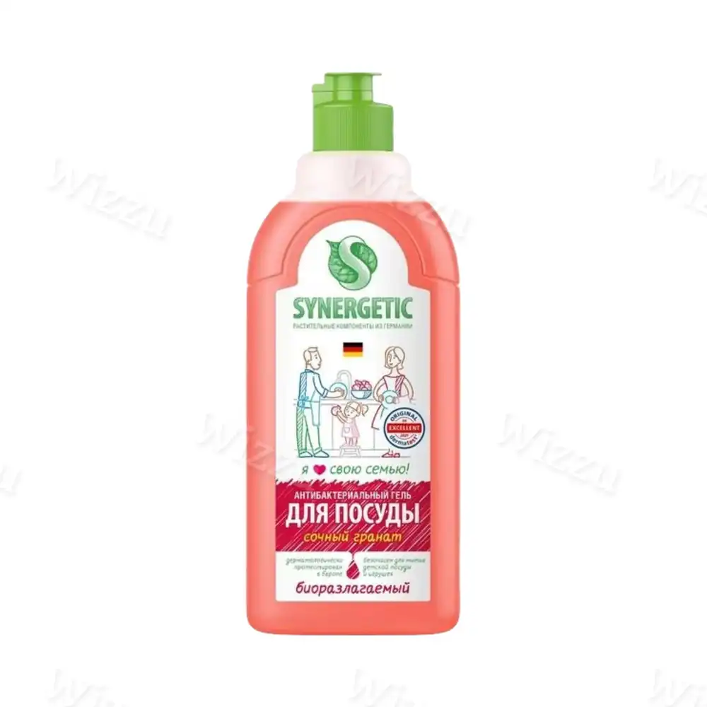 Средство Синергетик для мытья посуды Гранат 500мл