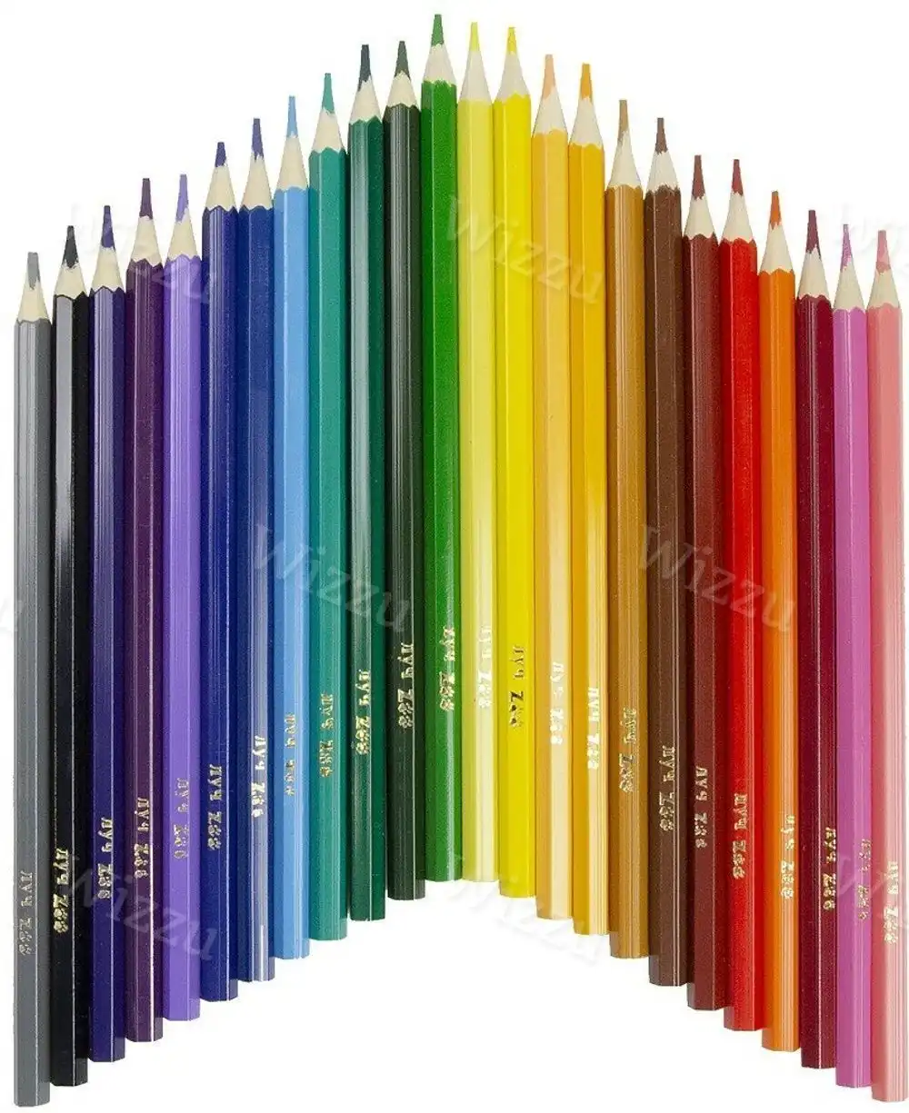 НАБОР ЦВЕТНЫХ ТРЕХГРАННЫХ КАРАНДАШЕЙ 6 ЦВ. 24шт. AR-9914-6