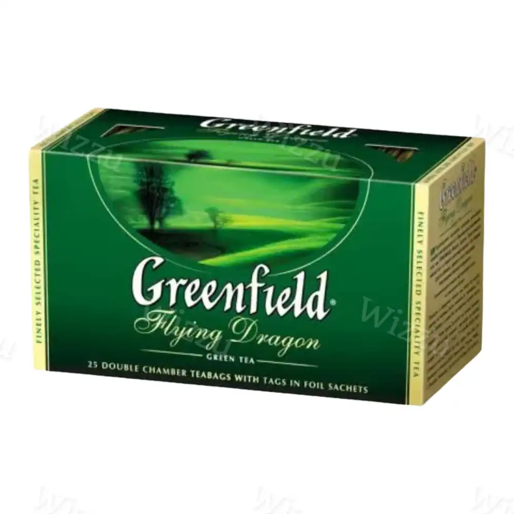 Чай Гринфилд зеленый Флаинг Драгон 25пак