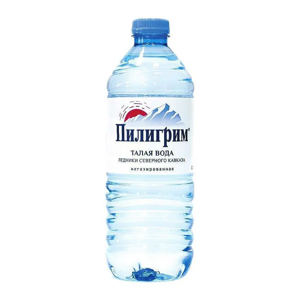 Вода минеральная Пилигрим питьевая столовая талая негазированная, 0.5л