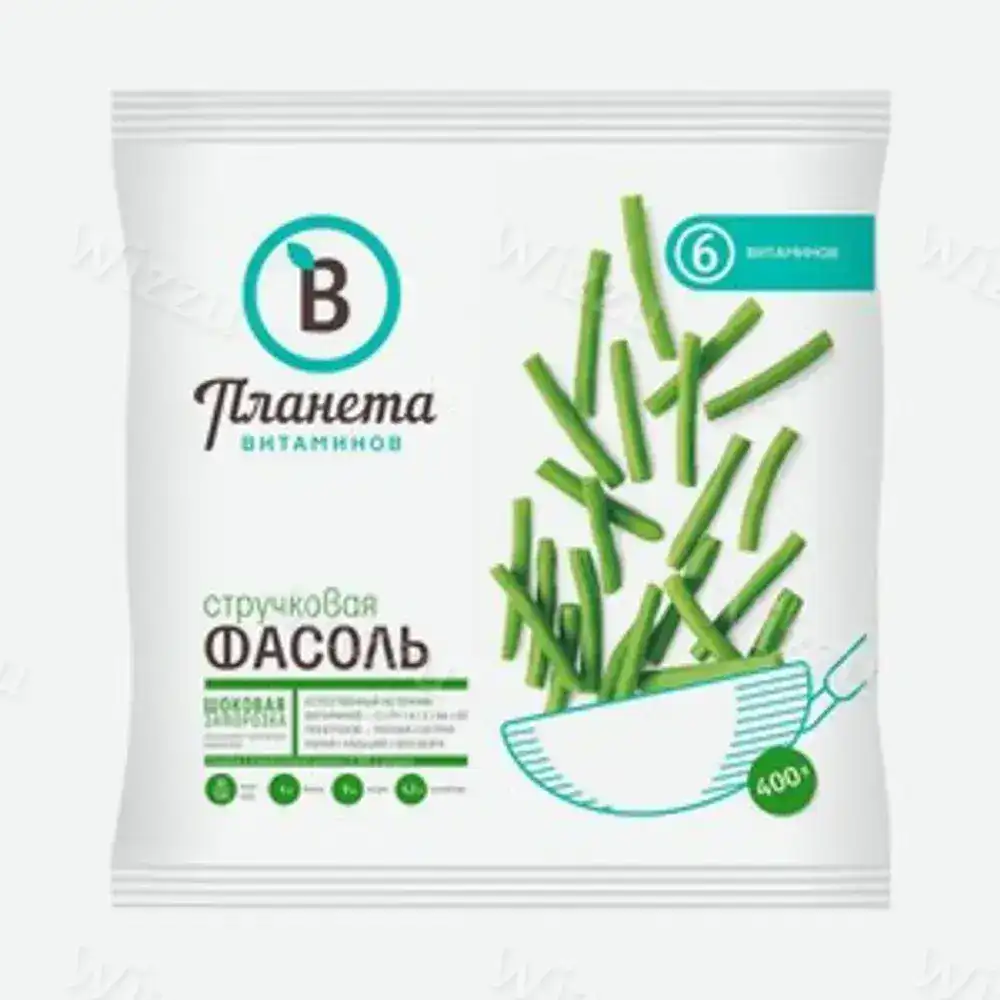 Фасоль стручковая Планета витаминов 400г, шт