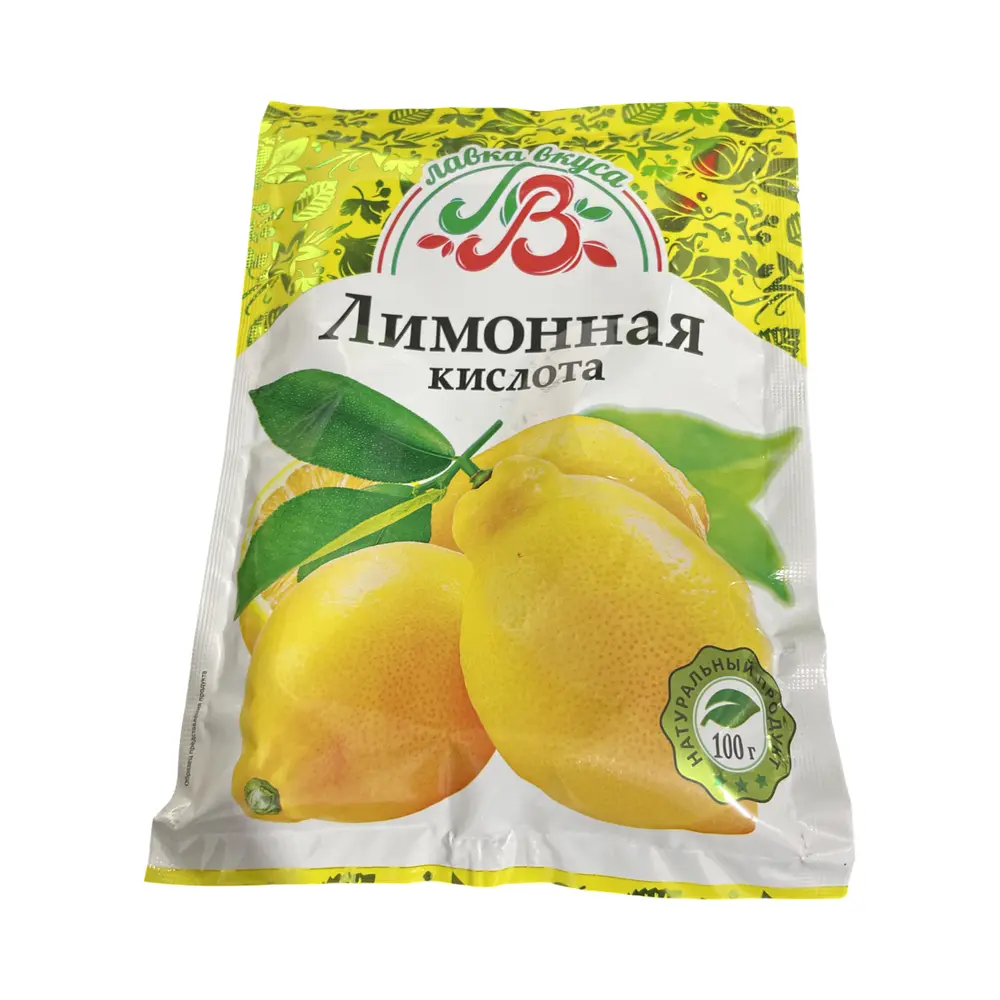 Лимонная кислота Лавка вкуса, 100г