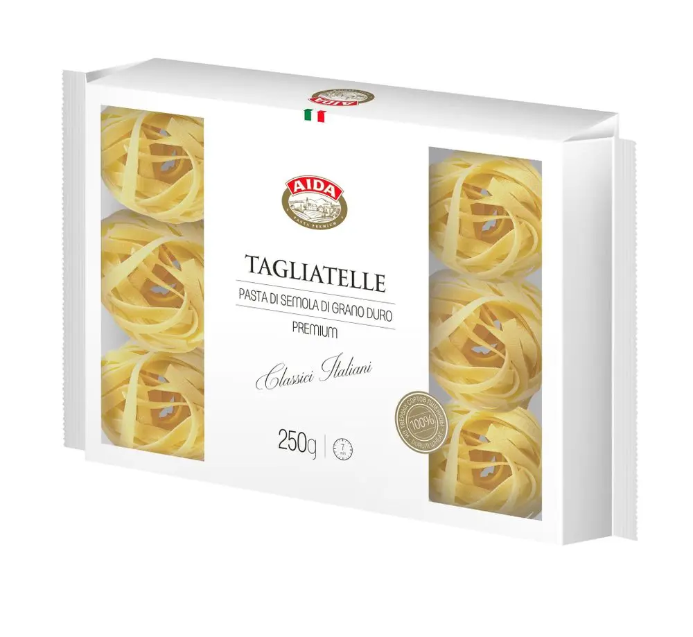 макароны ГНЕЗДА TAGLIATELLE 250г