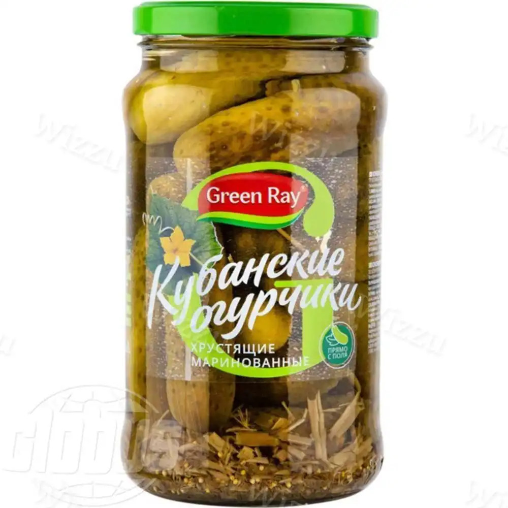 Огурцы Маринованные GREEN RAY  1500 мл