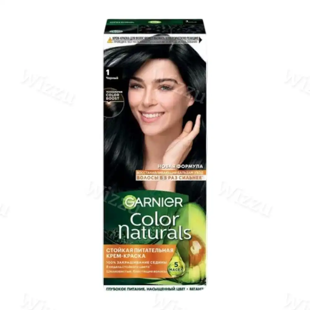 Краска Гарниер Color Naturals 1 черный, шт