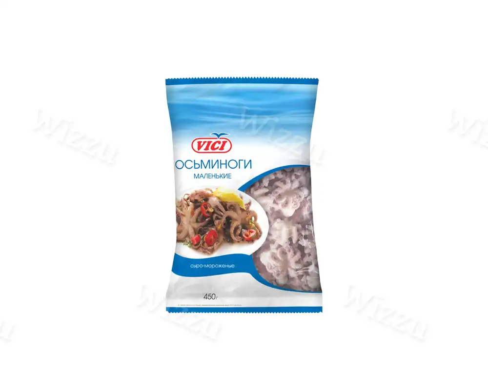 Осьминоги маленькие морож.VICI 60/80 450гр