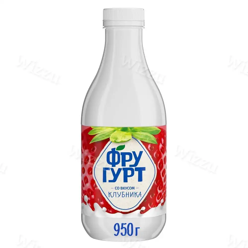 Продукт к/м "Фругурт" Клубника 1% 930гр