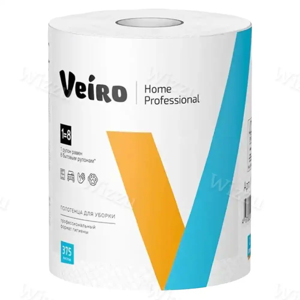 Полотенца бумажные veiro professional home бочка 2сл 75 метров